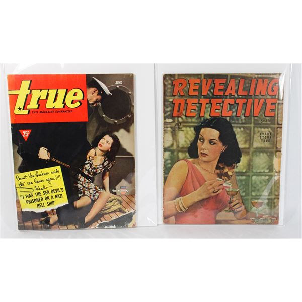 WW2 ERA TRUE MAGAZINE JUNE 1941 WORN, AND
