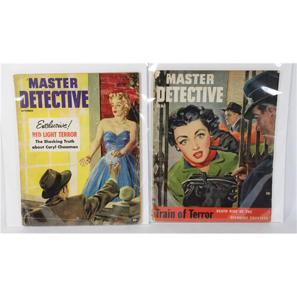 MASTER DETECTIVE MAGAZINE FEBRUARY 1953, AND