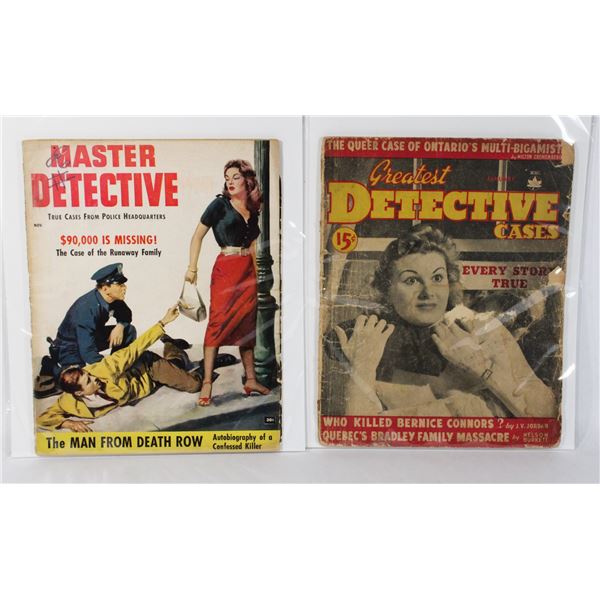 MASTER DETECTIVE MAGAZINE NOVEMBER 1955, AND