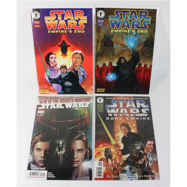 LOT OF STAR WARS COMICS INCLUDING DARK EMPIRE 1