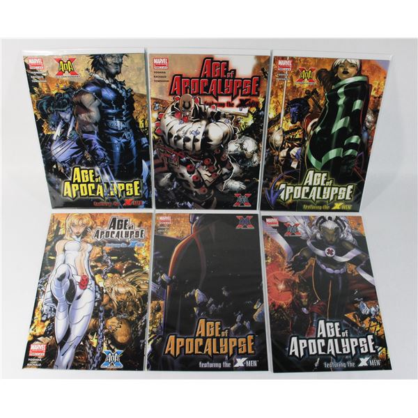MARVEL COMICS AGE OF APOCALYPSE #1-#6 FULLSET