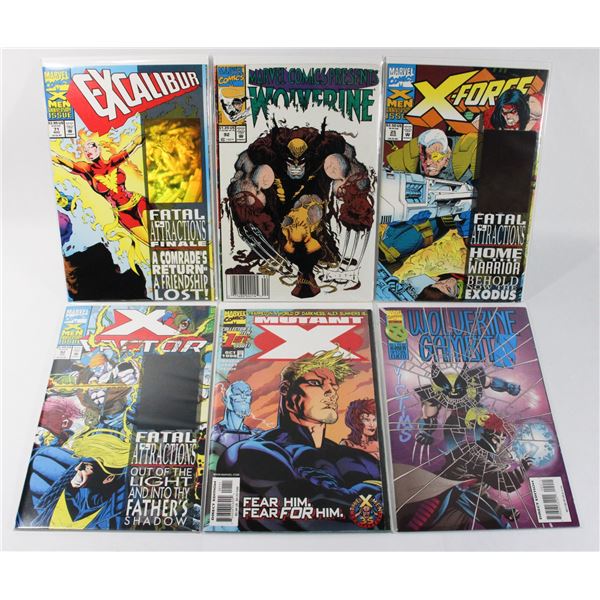 LOT OF MIXED MARVEL COMICS INCLUDING X-FORCE