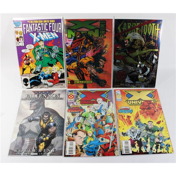 LOT OF MARVEL COMICS INCLUDING X UNIVERSE
