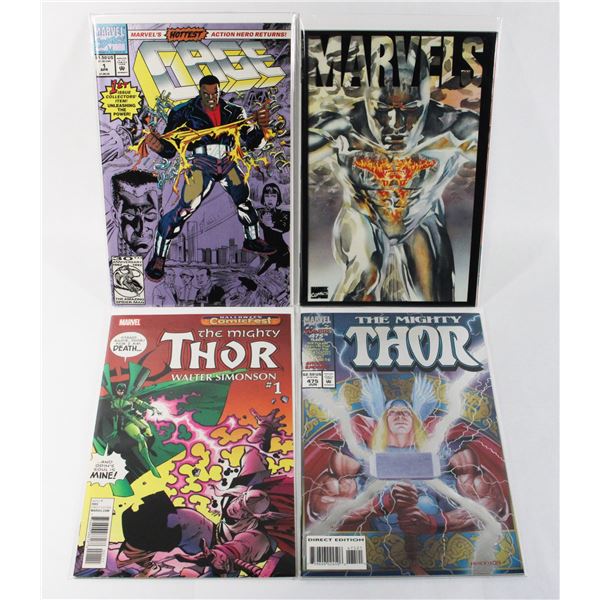 LOT OF MIXED MARVEL COMICS INCLUDING MARVELS 3 OF