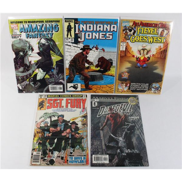 LOT OF MIXED MARVEL COMICS INCLUDING FIEVEL