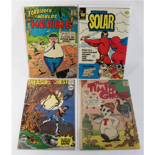 LOT OF COMICS INCLUDING TIMMY THE TIMID GHOST