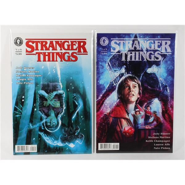 TWO STRANGER THINGS COMICS #1 OF 4