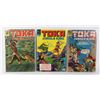 Image 1 : THREE DELL COMICS TOKA JUNGLE KING COMICS