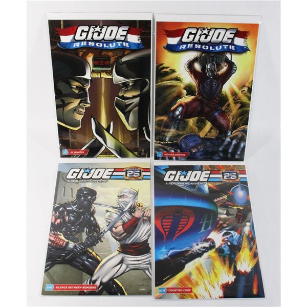 LOT OF GI JOE COMICS INCLUDING 115 COUNTING COOP