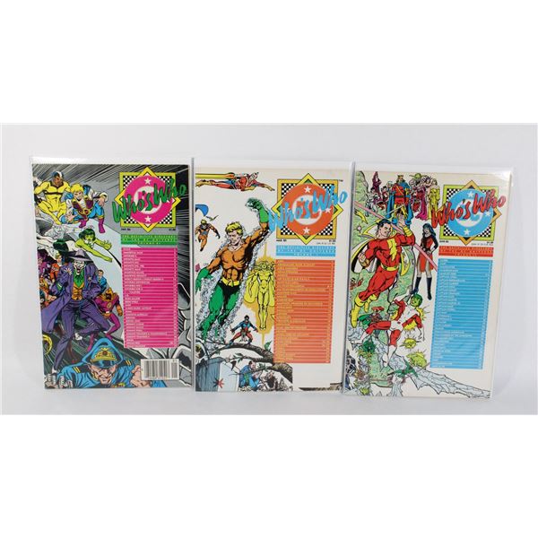 DC DETECTIVE COMICS WHO'S WHO LOT 1985