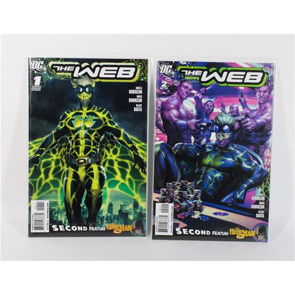 DC DETECTIVE COMICS THE WEB #1 + #2 NOV 2009