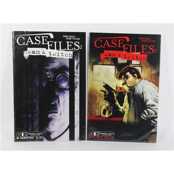 IMAGE COMICS CASE FILES SAM & TWITCH #12 #13