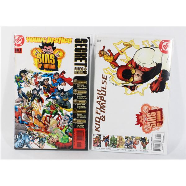 DC COMICS SINS OF YOUTH CASE FILES +