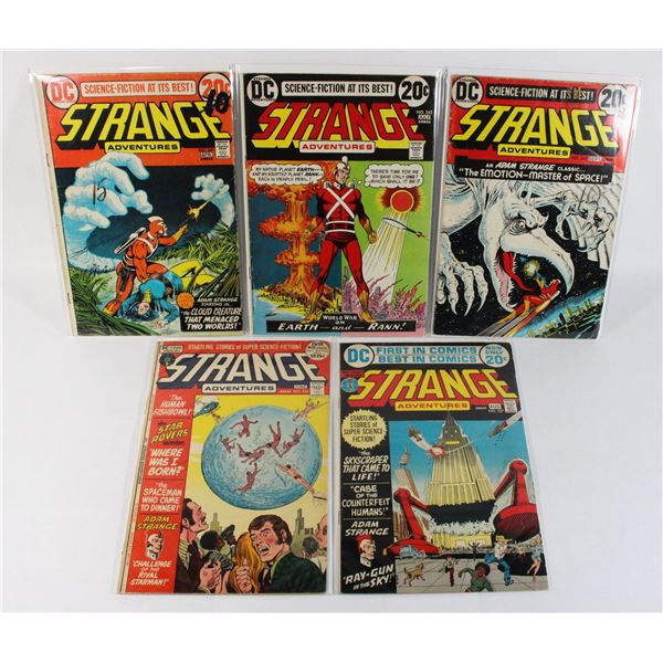LOT OF DC STRANGE ADVENTURES COMICS