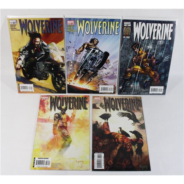 LOT OF MARVEL WOLVERINE COMICS
