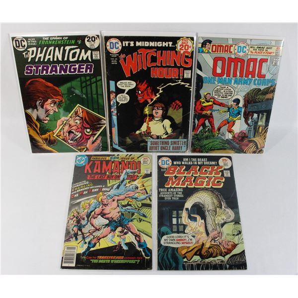 LOT OF THE LINE OF DC SUPERSTARS COMICS