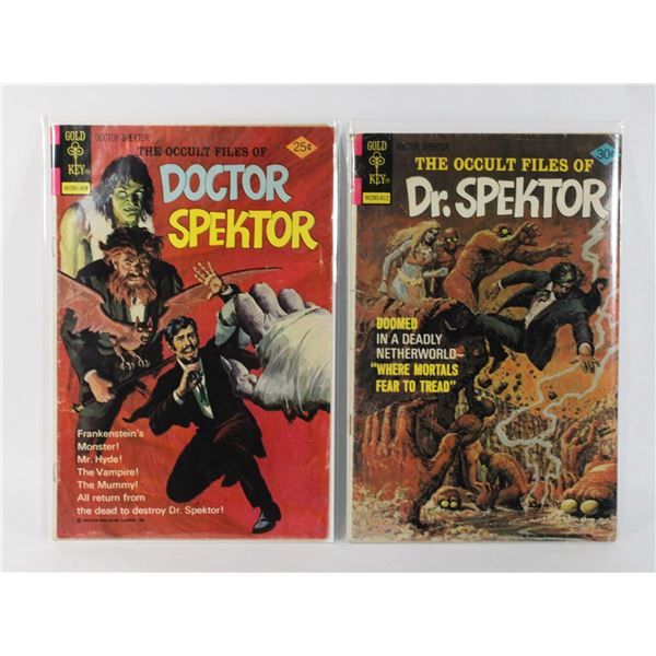 SET OF 2 GOLDKEY DR. SPEKTOR COMICS