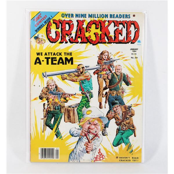 CRACKED #201 JANUARY 1984 THE A-TEAM MR.T