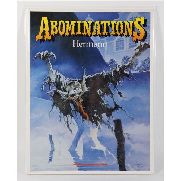 CATALAN COMICS ABOMINATIONS HERMANN 1990