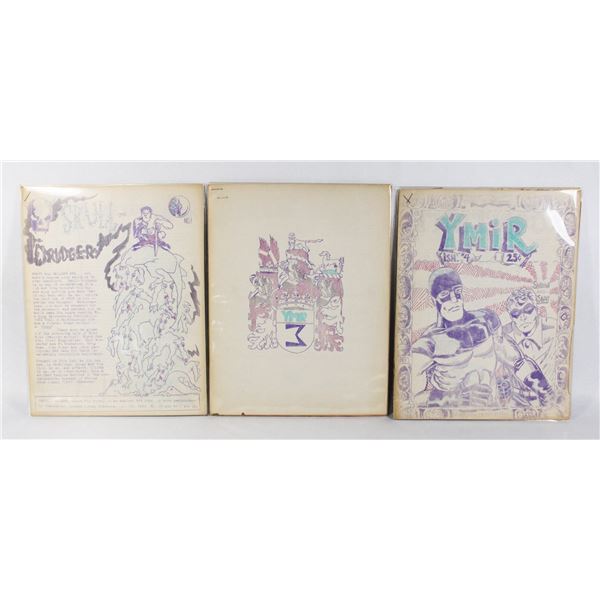 BUNDLE OF THREE RARE FANZINES