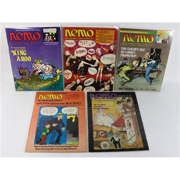 NEMO CLASSIC COMICS LIBRARY MAGAZINE LOT