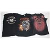 Image 1 : LOT OF 3 MEN'S FASHION BIKER MOTORCYCLE CLOTHING