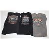 Image 2 : LOT OF 3 MEN'S FASHION BIKER MOTORCYCLE CLOTHING