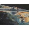 Image 2 : #453C STAR TREK NCC-1701 ENTERPRISE SIGNED PRINT