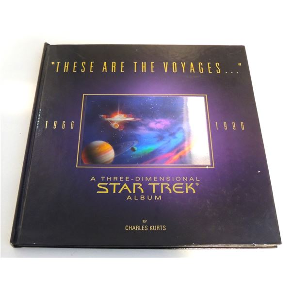 #435I STAR TREK 3D POP UP BOOK 1996 HARDCOVER