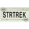 Image 2 : #435L STAR TREK LICENSE PLATE W/ USS ENTERPRISE