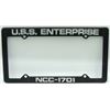 Image 3 : #435L STAR TREK LICENSE PLATE W/ USS ENTERPRISE