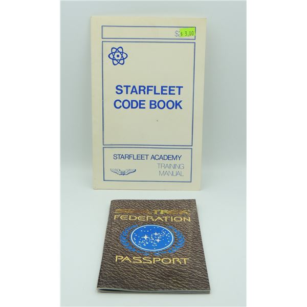 #435N 1978 STARFLEET CODE BOOK STARFLEET ACADEMY