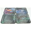 Image 4 : #435T LOT OF 16 STAR TREK DRINK COASTERS 1997 INC
