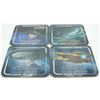 Image 5 : #435T LOT OF 16 STAR TREK DRINK COASTERS 1997 INC