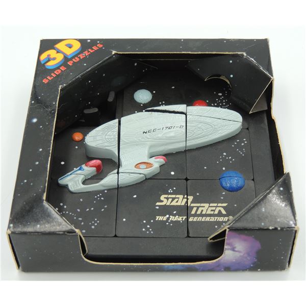 #435V BOXED STAR TREK TNG 3D PUZZLE 1995