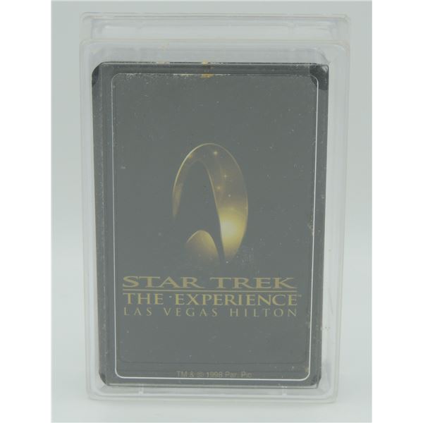 #435Y STAR TREK EXPERIENCE LAS VEGAS PLAYING CARDS