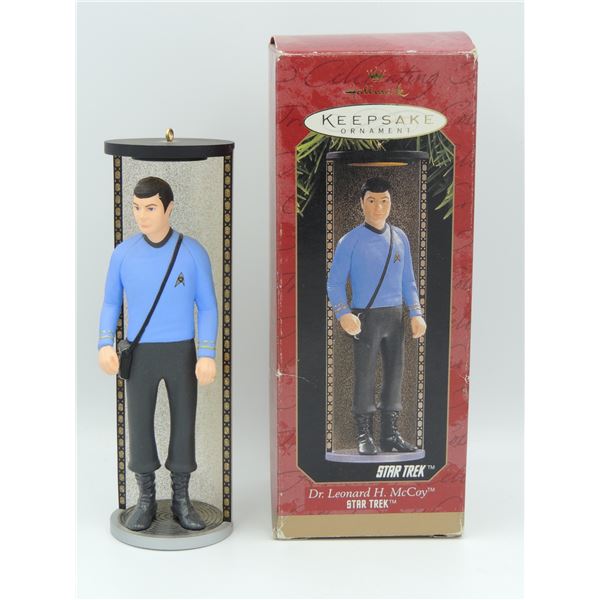 #794A  STAR TREK DR LEONARD H MCCOY ORNAMENT 1997