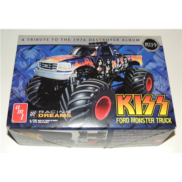 #716C AMT 1:25 KISS FORD MONSTER TRUCK MODEL KIT
