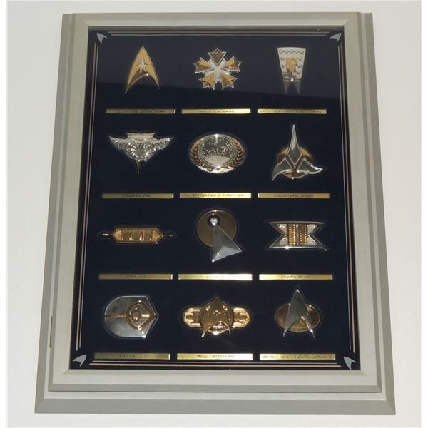 #2B STERLING SILVER 219 GRAMS STAR TREK INSIGNIA