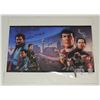 Image 1 : #2C SIGNED PRINT STAR TREK STAR WARS SPOCK LANDO