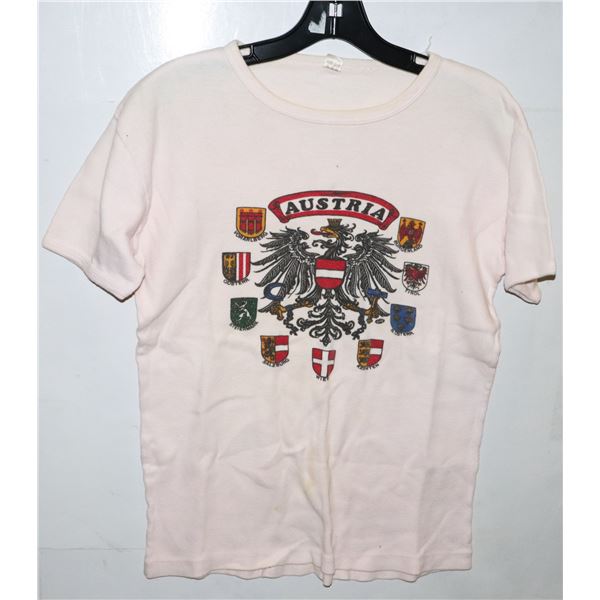 VINTAGE AUSTRIA 1980S THICK SHIRT BAUMWOLLE