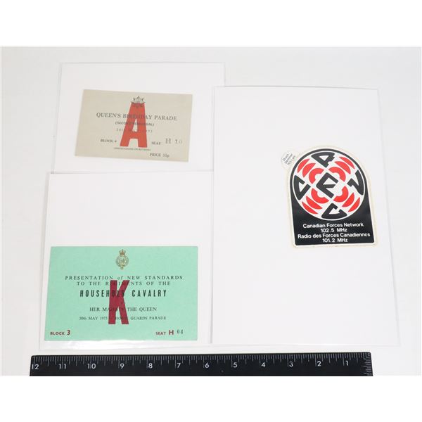 1973 QUEEN ELIZABETH II HORSE GUARDS PARADE