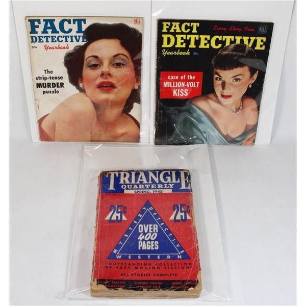 FACT DETECTIVE YEARBOOK 1953 MAGAZINE