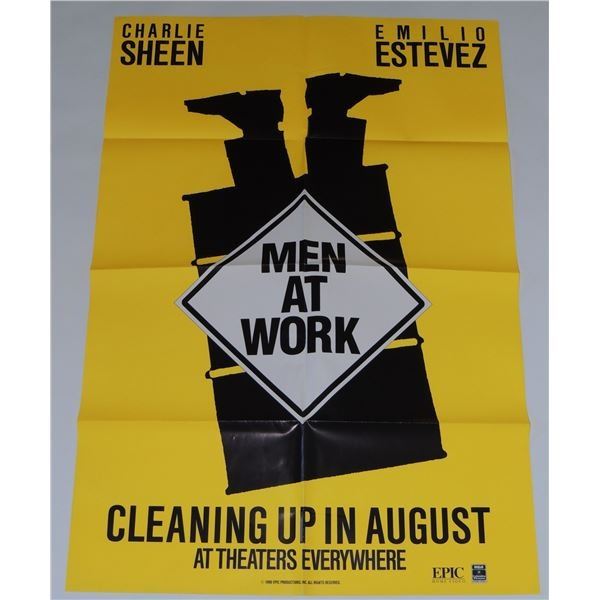 LOT OF 3 VINTAGE MOVIE POSTERS/DISPLAY