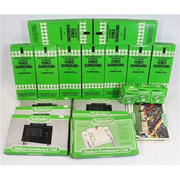 LARGE LOT OF SUBBUTEO ACCESSORIES