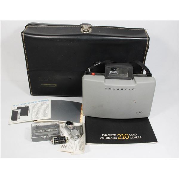 VINTAGE POLAROID DIAMOND CAMERA IN CASE