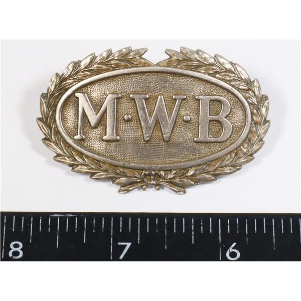 METROPOLITAN LONDON WATER AUTHORITIES BADGE