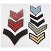 Image 2 : LOT ASSORTED MILITARY CHEVRON INSIGNIA