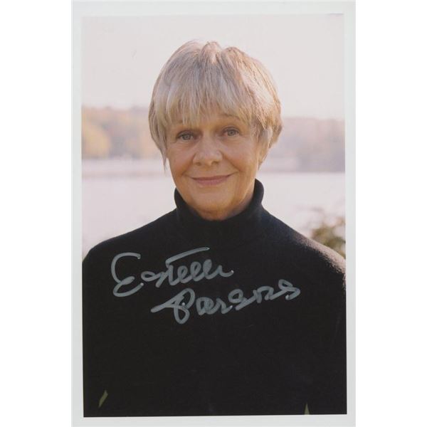Bonnie and Clyde Estelle Parsons signed photo