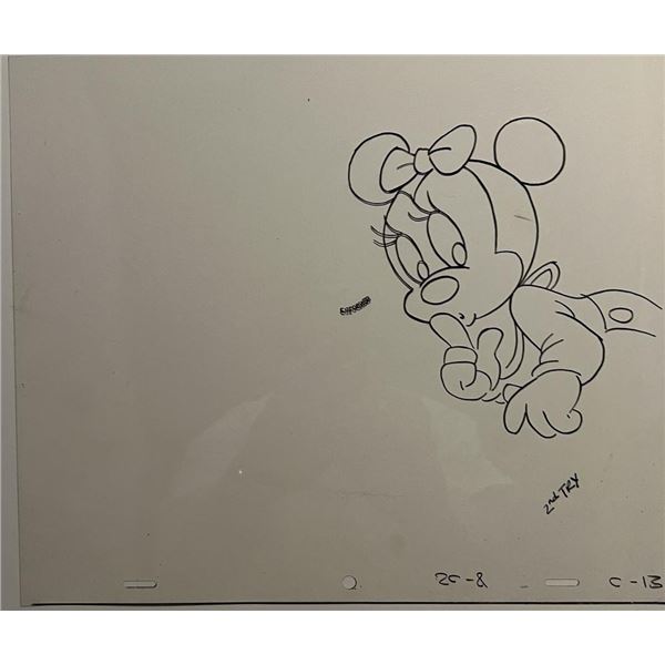 Disney Minnie Mouse sericel